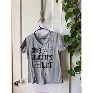 Rustic united women’s size medium English teachers are LIT